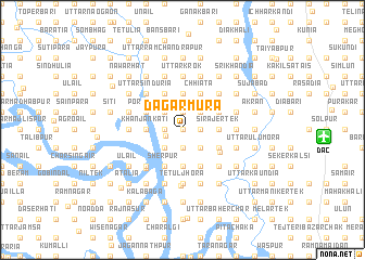 map of Dagarmura