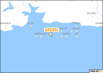 map of Dagasi