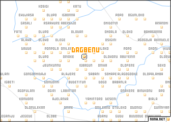 map of Dagbenu