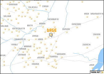 map of Dage
