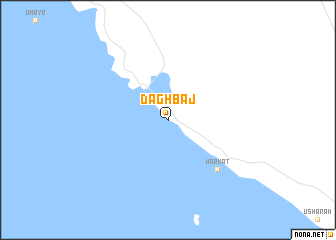 map of Daghbaj