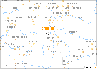 map of Dagmam