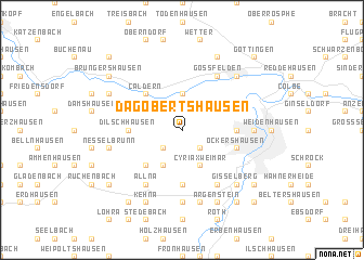 map of Dagobertshausen