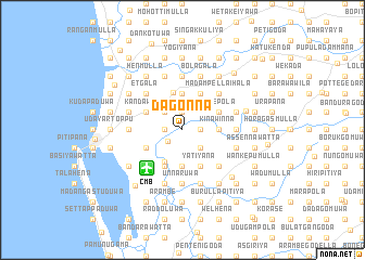 map of Dagonna