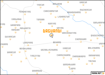 map of Daguandi