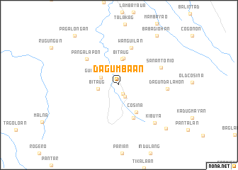 map of Dagumba-an