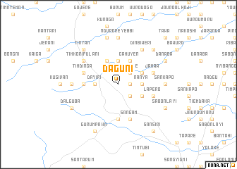 map of Daguni