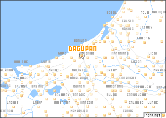 map of Dagupan