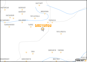 map of Dağyurdu