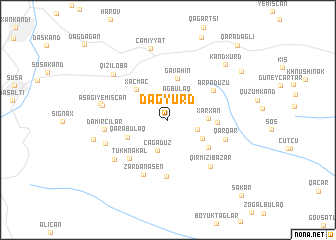 map of Dağyürd