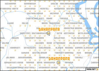 map of Daharpāra