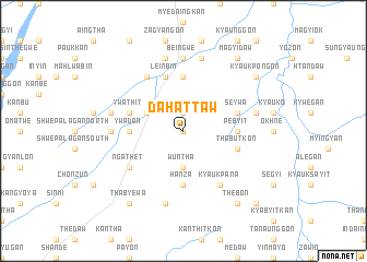 map of Dahattaw
