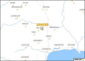 map of Daheba