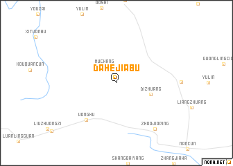 map of Dahejiabu