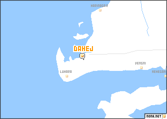 map of Dahej