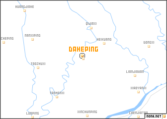 map of Daheping