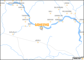 map of Dahermo