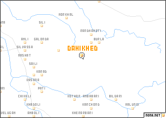 map of Dahikhed