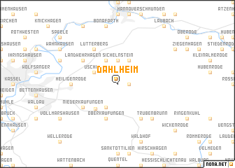 map of Dahlheim