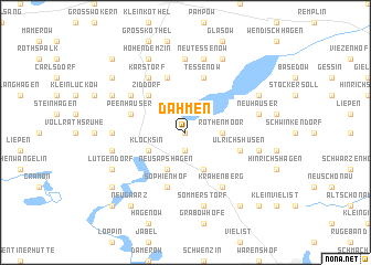 map of Dahmen