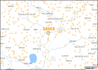 map of Dahna