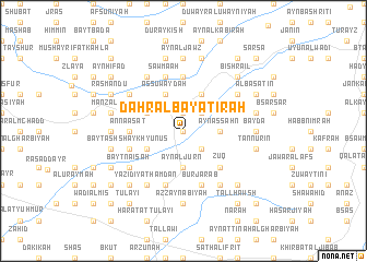 map of Ḑahr al Bayāţirah