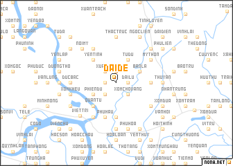 map of Ðại Dệ