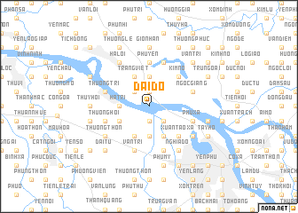 map of Ðại Dô