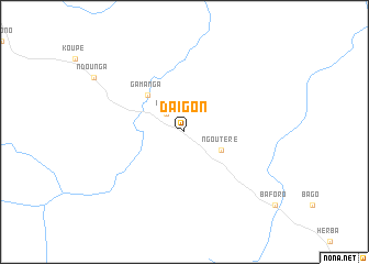 map of Daigon