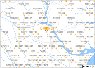 map of Ðại Khối