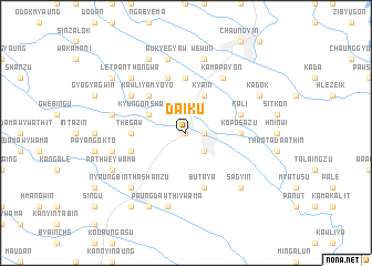 map of Daik-u