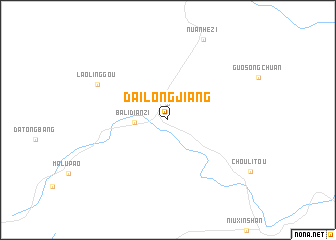 map of Dailongjiang