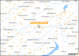 map of Dāim Ka Dera