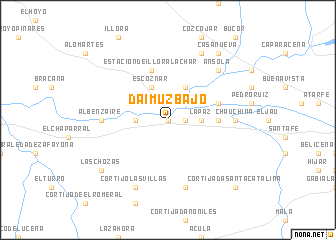 map of Daimuz Bajo