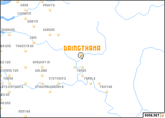 map of Daingthama