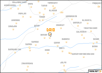 map of Daiō