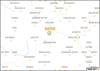 map of Daʼiro
