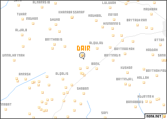 map of Dā‘ir