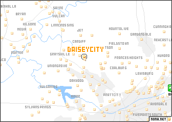 map of Daisey City