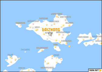 map of Daizhong