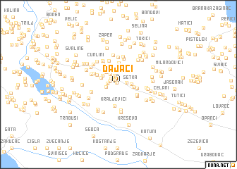 map of Dajaci