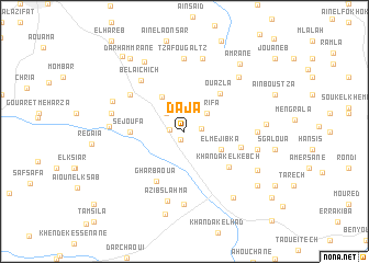 map of Daja