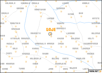 map of Daje