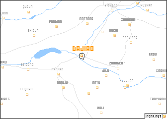 map of Dajiao