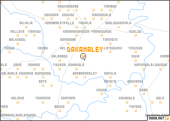 map of Dakamaley