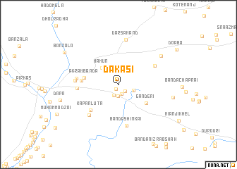 map of Dakasi