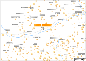 map of Dakekhwar