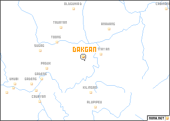 map of Dakgan