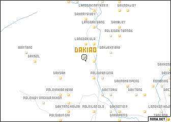 map of Dak Iao