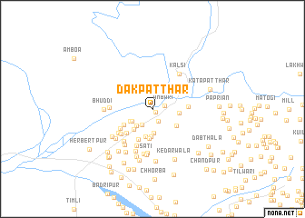 map of Dākpatthar